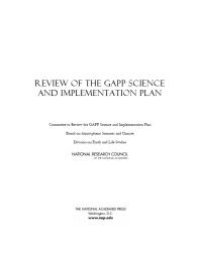 cover of the book Review of the GAPP Science and Implementation Plan