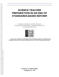 cover of the book Science Teacher Preparation in an Era of Standards-Based Reform