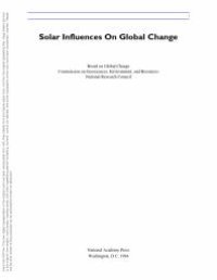 cover of the book Solar Influences on Global Change