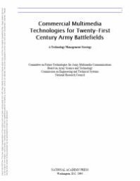 cover of the book Commercial Multimedia Technologies for Twenty-First Century Army Battlefields : A Technology Management Strategy