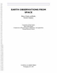 cover of the book Earth Observations From Space : History, Promise, and Reality (Executive Summary)