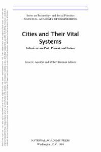 cover of the book Cities and Their Vital Systems : Infrastructure Past, Present, and Future