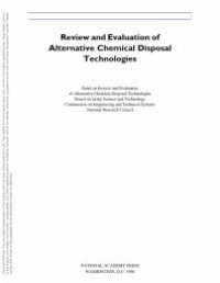 cover of the book Review and Evaluation of Alternative Chemical Disposal Technologies