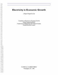 cover of the book Electricity in Economic Growth