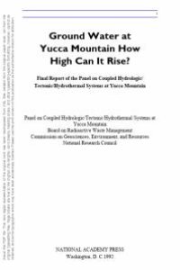 cover of the book Ground Water at Yucca Mountain : How High Can It Rise?