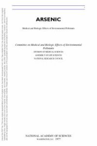 cover of the book Arsenic : Medical and Biological Effects of Environmental Pollutants