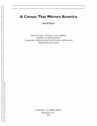 cover of the book A Census That Mirrors America : Interim Report