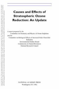 cover of the book Causes and Effects of Stratospheric Ozone Reduction : An Update