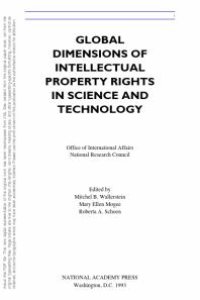 cover of the book Global Dimensions of Intellectual Property Rights in Science and Technology