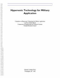 cover of the book Hypersonic Technology for Military Application