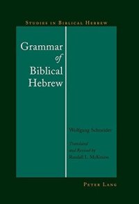 cover of the book Grammar of Biblical Hebrew (Studies in Biblical Hebrew)