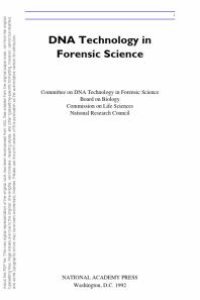 cover of the book DNA Technology in Forensic Science