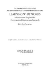 cover of the book Learning What Works : Infrastructure Required for Comparative Effectiveness Research: Workshop Summary