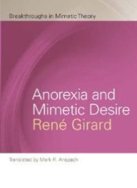 cover of the book Anorexia and Mimetic Desire