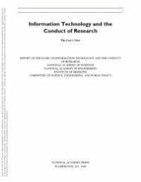 cover of the book Information Technology and the Conduct of Research : The User's View