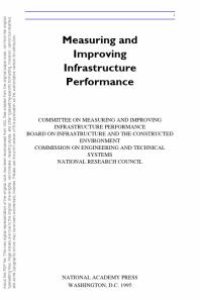 cover of the book Measuring and Improving Infrastructure Performance