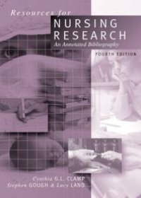 cover of the book Resources for Nursing Research : An Annotated Bibliography