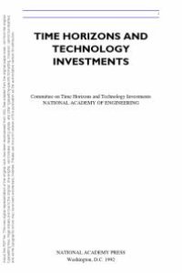 cover of the book Time Horizons and Technology Investments