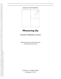 cover of the book Measuring Up : Prototypes for Mathematics Assessment