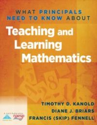 cover of the book What Principals Need to Know about Teaching and Learning Mathematics