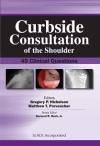 cover of the book Curbside Consultation of the Shoulder : 49 Clinical Questions