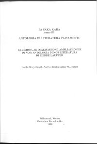 cover of the book Pa saka kara, tomo III: antologia di literatura Papiamentu