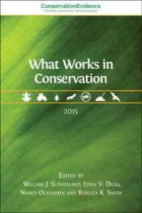 cover of the book What Works in Conservation : 2015