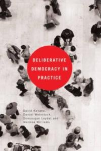 cover of the book Deliberative Democracy in Practice