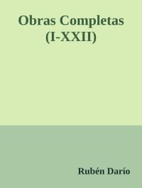 cover of the book Obras Completas (I-XXII)