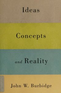 cover of the book Ideas, concepts, and reality