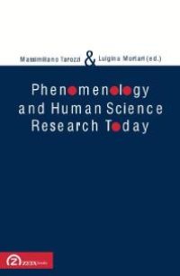 cover of the book Phenomenology and Human Science Research Today