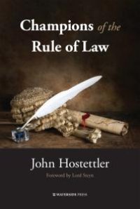 cover of the book Champions of the Rule of Law