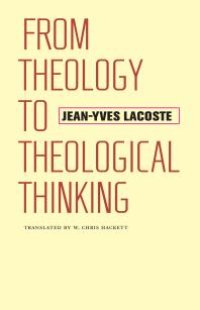 cover of the book From Theology to Theological Thinking