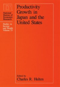 cover of the book Productivity Growth in Japan and the United States