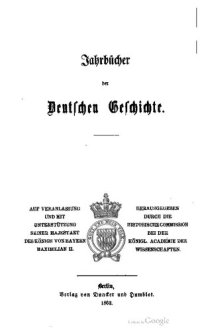 cover of the book Jahrbücher des Deutschen Reichs unter König Heinrich II.