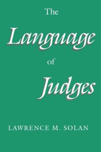 cover of the book The Language of Judges