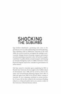 cover of the book Shocking the Suburbs : Oil Vulnerability in the Australian City