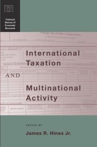 cover of the book International Taxation and Multinational Activity