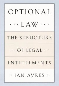 cover of the book Optional Law: The Structure of Legal Entitlements