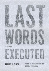 cover of the book Last Words of the Executed