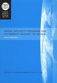 cover of the book Social Security Programs and Retirement around the World: Micro-Estimation