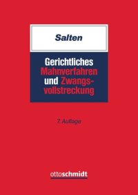 cover of the book Gerichtliches Mahnverfahren und Zwangsvollstreckung