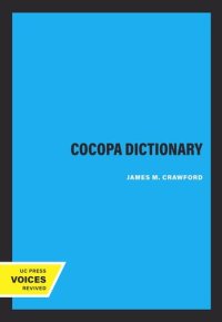 cover of the book Cocopa Dictionary