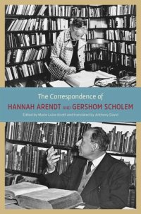 cover of the book The Correspondence of Hannah Arendt and Gershom Scholem