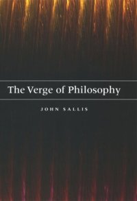 cover of the book The Verge of Philosophy