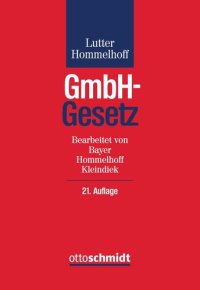 cover of the book GmbH-Gesetz: Kommentar