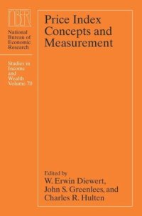 cover of the book Price Index Concepts and Measurement