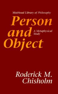 cover of the book Person and Object: A Metaphysical Study 