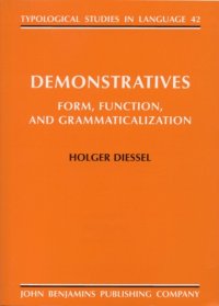 cover of the book Demonstratives: Form, Function, and Grammaticalization