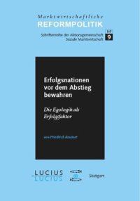 cover of the book BAND Erfolgsnationen vor dem Abstieg bewahren: Die Egologik als Erfolgsfaktor